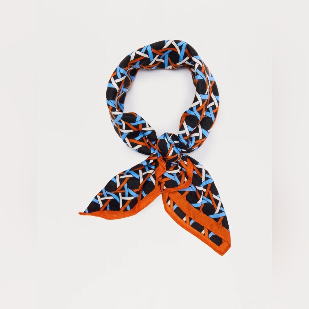 Geometric Head Scarf